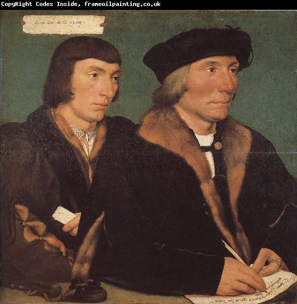 Hans Holbein Thomas and his son s portrait of John